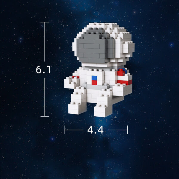 Creative Diy Mini Astronaut Building Blocks Children Toy Birthday Gifts - Image 3