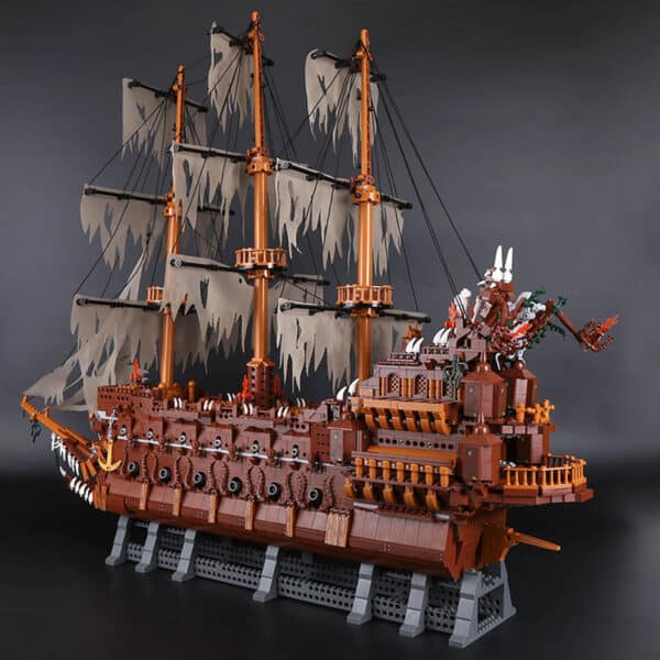 The Pirates Of the Caribbean Flying Dutchman Assembled Model Building Blocks - Image 3