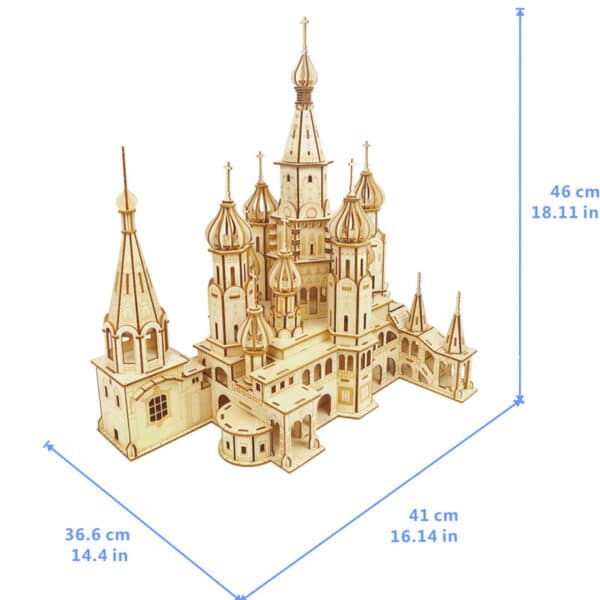 Three-Dimensional Puzzle Model Of Saint Basil's Cathedral - Image 2