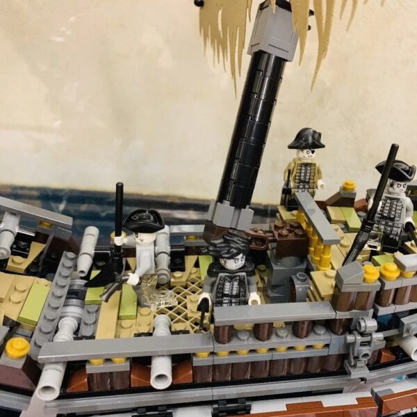 Pirates of the Caribbean Silent Mary Assembling And Inserting Building Blocks - Image 3