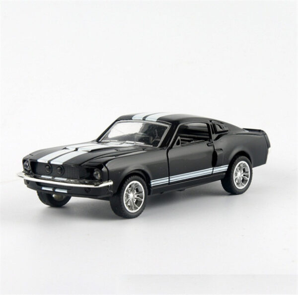 Mustang  Door Pull Back Alloy Car Alloy Toy Car Model - Image 5