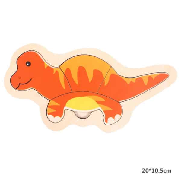 Customized Children's Matching Puzzle Animal Car Fruit Enlightenment Intelligence Kindergarten Baby Early Education Wooden Toy - Image 9
