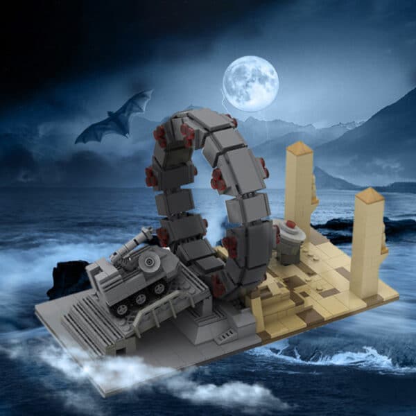 Moc-27131 Space War Stargate Command Model Star Interstellar Travel Toys Wars Set Toys Kids Gifts Building Blocks Toys - Image 2