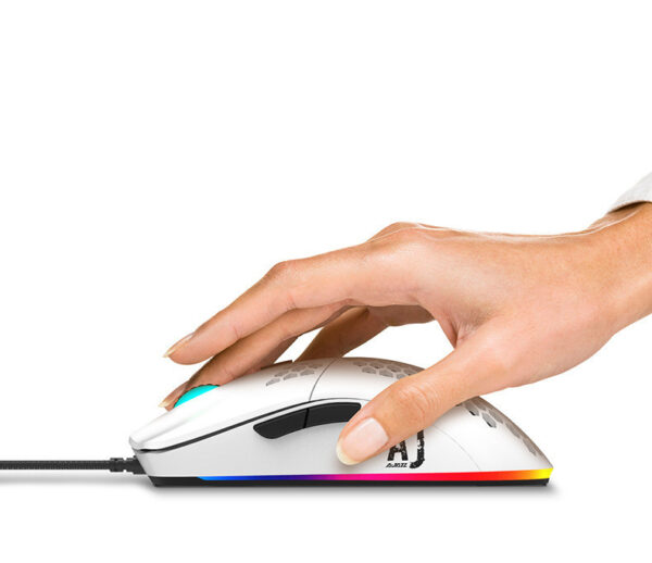 Heijue Aj390 Lightweight Wired Hollow Hole Mouse E-Sports Game Eating Chicken Mouse - Image 5