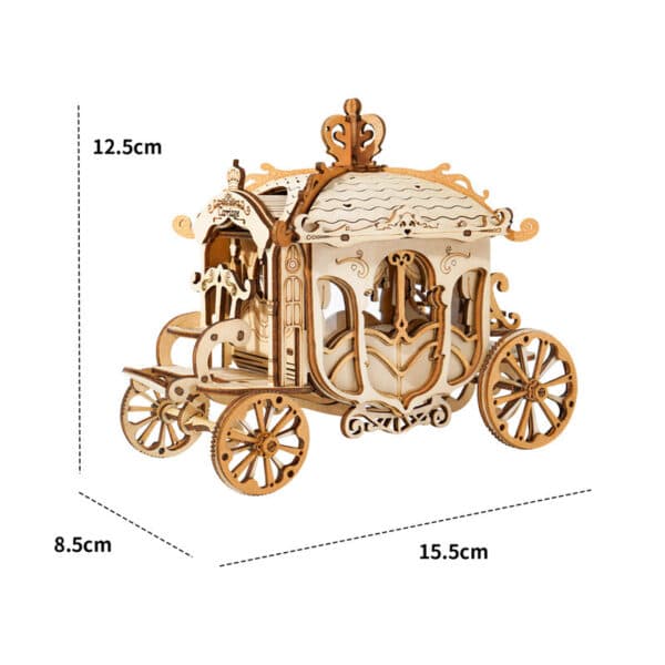 Three-dimensional Puzzle Wooden Diy Hand-assembled Toy Model - Image 2