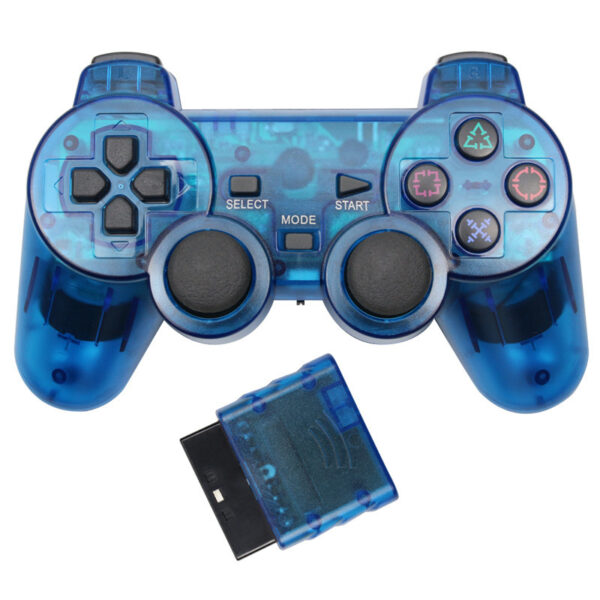 Factory Direct Sale PS2 Neutral Snowflake Key Universal Key Wireless Controller Naked 2.4G Game Controller - Image 5