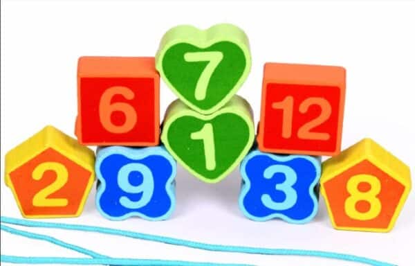 Wooden Digital Clock Children'S Animal Early Education Puzzle Blocks Shape Matching - Image 2