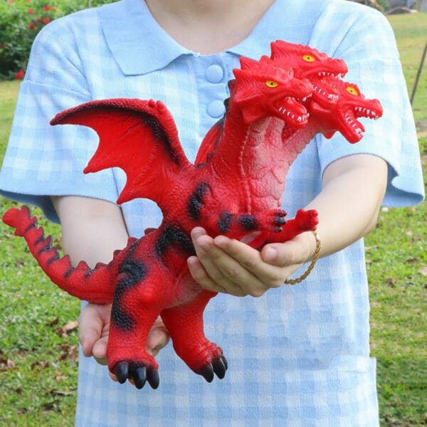 Children's Large Simulation Tyrannosaurus Soft Rubber Dinosaur Toy - Image 2