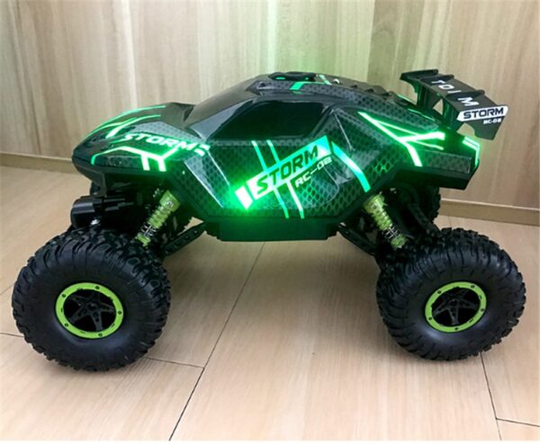 Spray Light Climbing Car Mountain Bigfoot 4WD Remote Control Car - Image 3