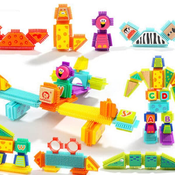 Infant Enlightenment Cognitive Alphabet Animal Building Block - Image 4