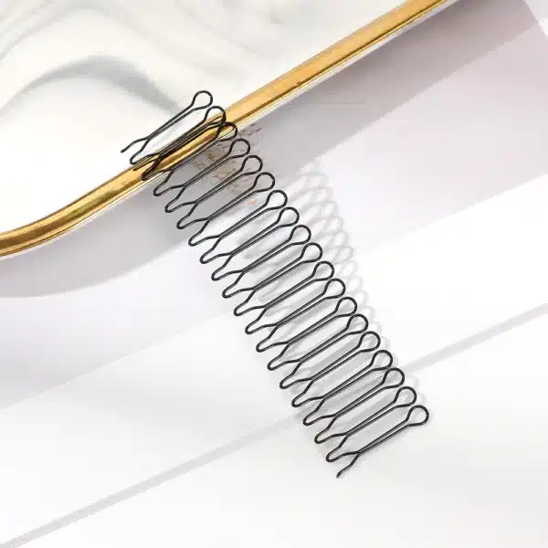 AWAYTR Women Invisible Broken Hair Hairpin Adult Tiara Tools Roll Curve Needle Bangs Fixed Insert Comb Styling Accessories 5