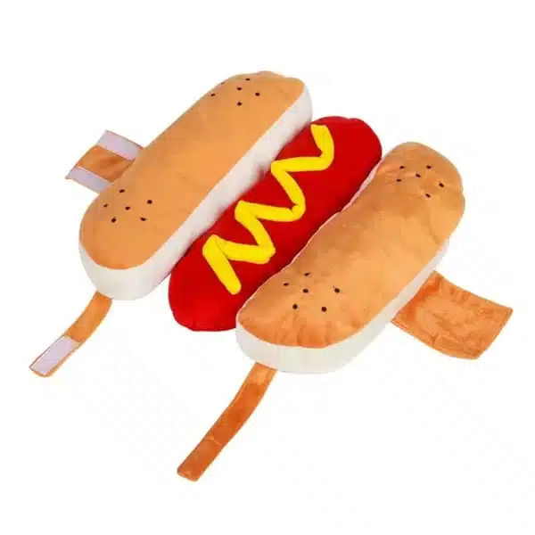 Funny Halloween Costumes For Dogs Puppy Pet Clothing Hot Dog Design Dog Clothes Pet Apparel Dressing Up Cat Party Costume Suit 4