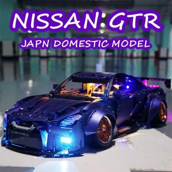 GTR Racing Building Blocks High Difficulty Assembling Sports Car Model - Image 6