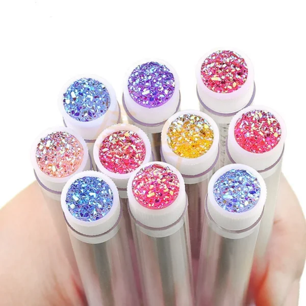 25/50Pcs Eyelash Brush Tubes Crystal Lash Mascara Wands Eyebrow Comb Spoolies Container Lashes Brushes Applicators Makeup Tools 4