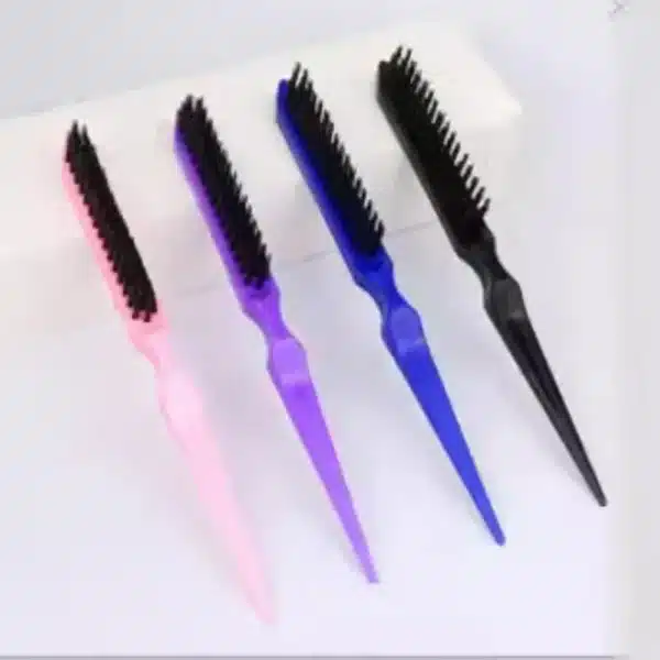 Explosive Three Rows of Bristle Comb Coiffure Curly Hair Fluffy Comb Evening Styling Comb Studio Pointed Tail  Для Волос 1