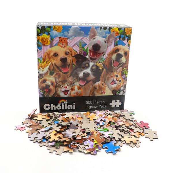 500 Pieces Of Puzzle For Difficult Paper Gift Giving And Decompression - Image 7