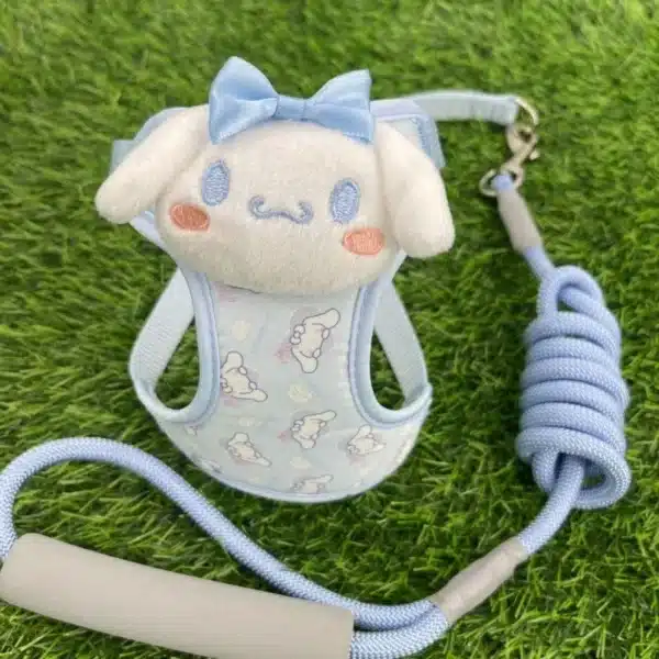 Kawaii Sanrio Hello Kitty Pochacco Dog Leash Pet Harness Cartoon My Melody Dog Leash Cute Adjustable Pet Walking Leash Gift 3