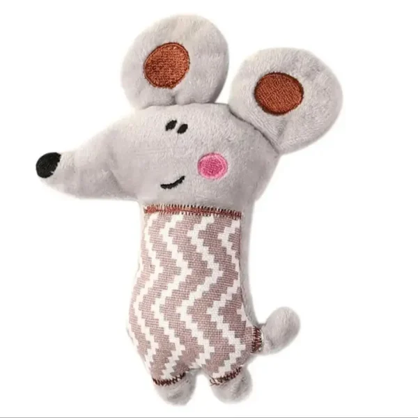 Pet Toys Cartoon Cute Bite Resistant Plush Toy Pet Chew Toy for Cats Dogs Pet Interactive Supplies Pet Partner Puppy Accessories 6