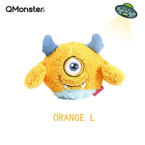 Q-monster Pet Vocal Toy,Built-in Sound Ball,Fun, Interactive Dog Toys,Fetch & Soft,Sturdy Toy for Indoor Play 5