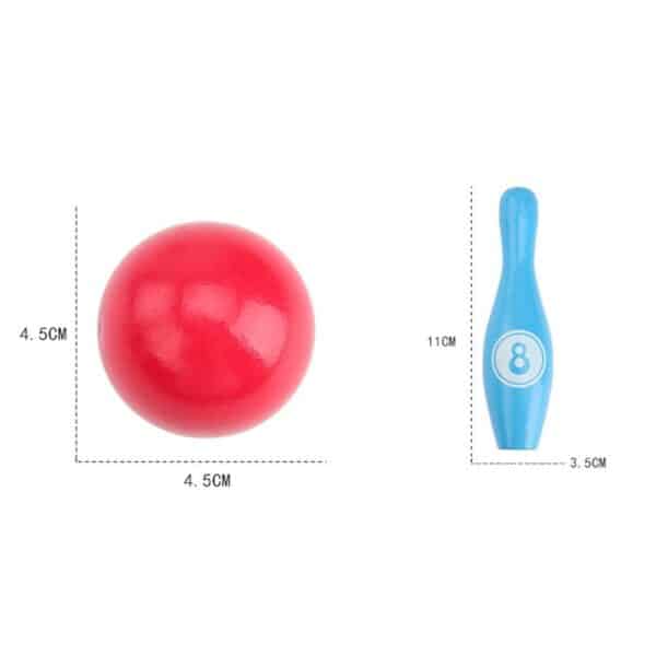 Cartoon digital bowling toy - Image 2