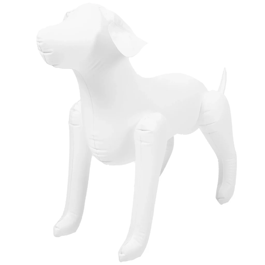 Pet Clothing Model Dog Mannequins Modify Inflatable Standing Models for Display Pvc Apparel 1