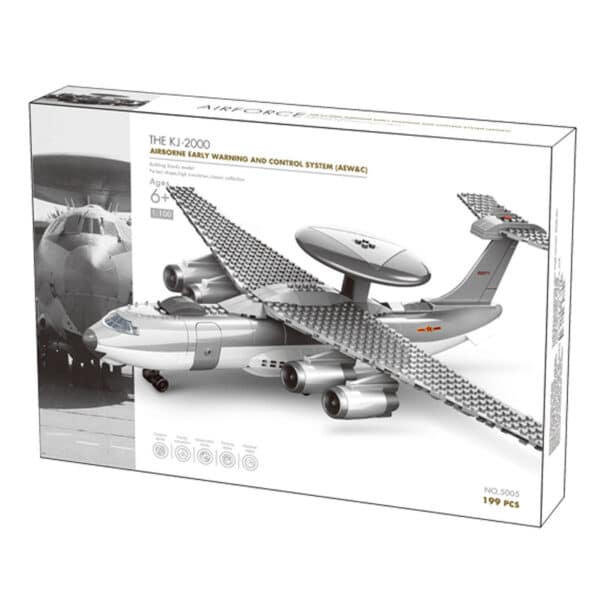Fighter Military Assembled Plastic Building Block - Image 6