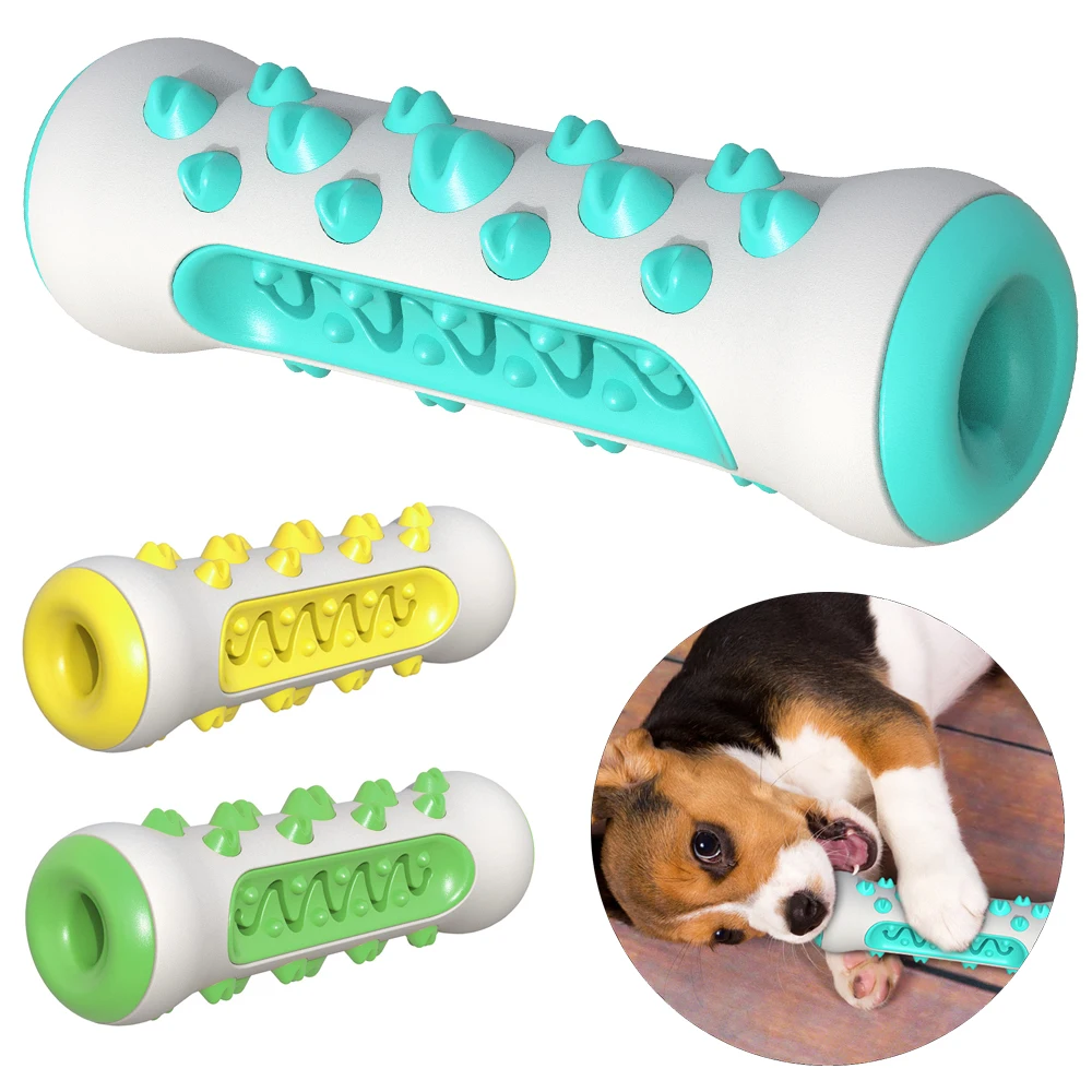 Pet Toothbrush Stick Dog Toy For Medium Large Dog Interactive Bone Chew Toys Bite Resistant Teeth Clean Labrador Beagle Supplies 1