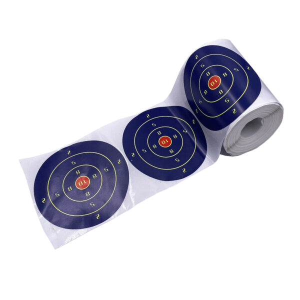 Shooting Practice Splash-colored Target Paper Stickers - Image 2
