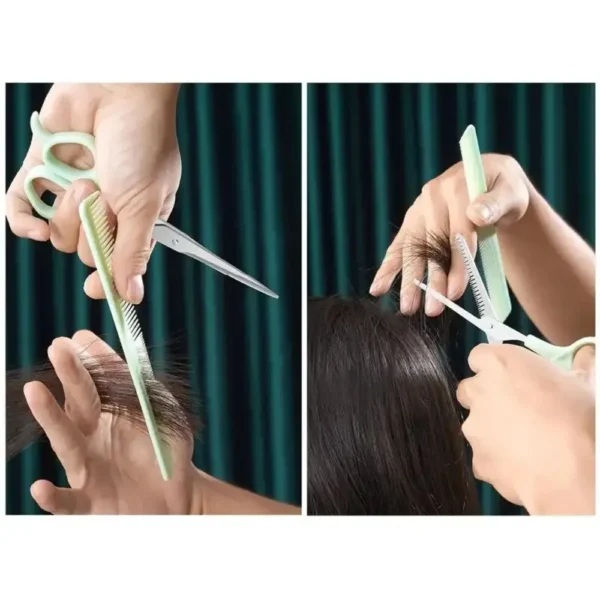 3 Pieces/Set Of Children's And Baby Haircut Scissors Set Liu Hague Flat Scissors Comb Beauty Tools Hair Scissors Barber Tools 4