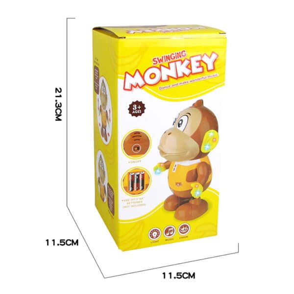 Electric Music Light Dancing Monkey Toy - Image 6