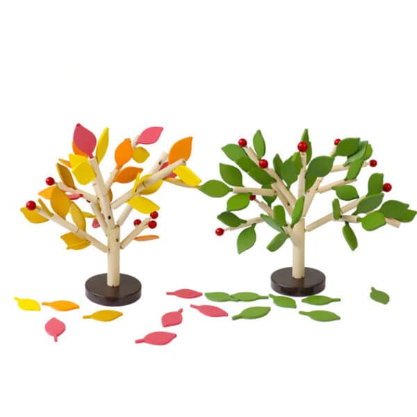 Building Block Leaf Tree Children's DIY Handmade Three-dimensional Intelligence Toys - Image 3