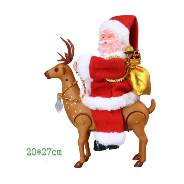 Electric Bell Santa Claus Toy - Image 7