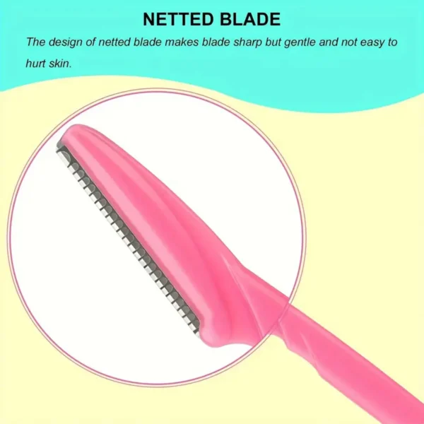 5/10/30/40pcsbrow Razor and Face Razor for Women and Men, Eyebrow Hair Trimmer and Shaver with Protective Cover,Safe 5