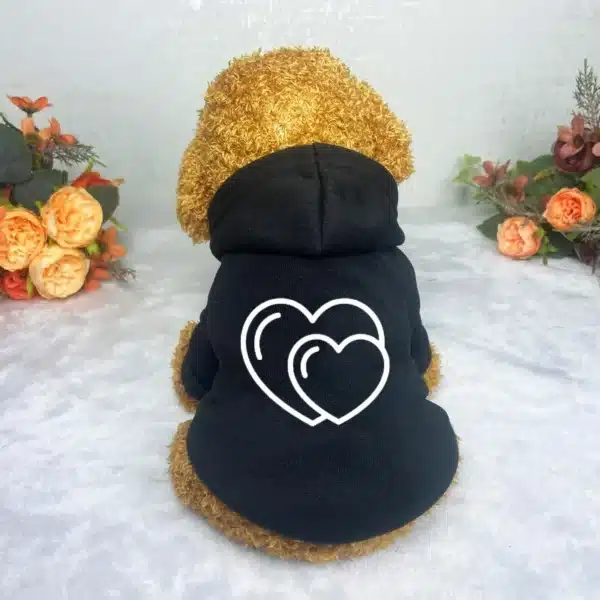 Dog Winter Coat Pet Jacket Brand Printing Vest Cold Weather Dog Clothes Pet Apparel for Small Medium Large Dogs 2