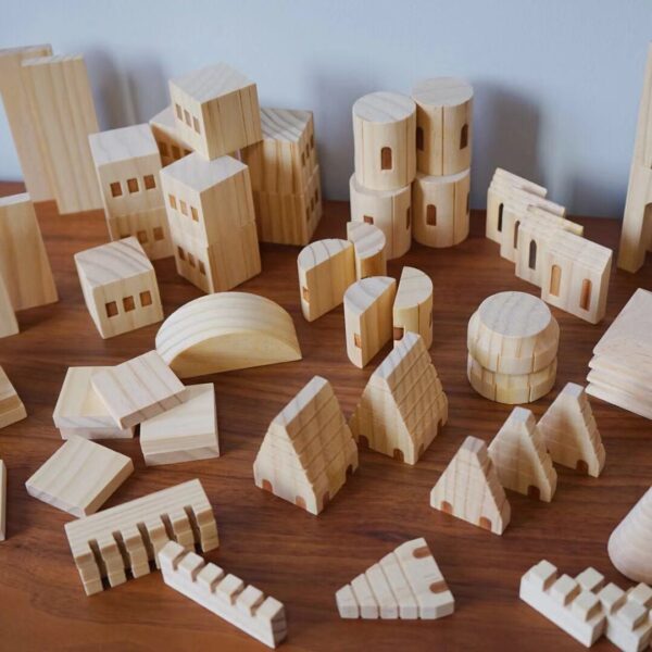 Log color castle building toy - Image 5