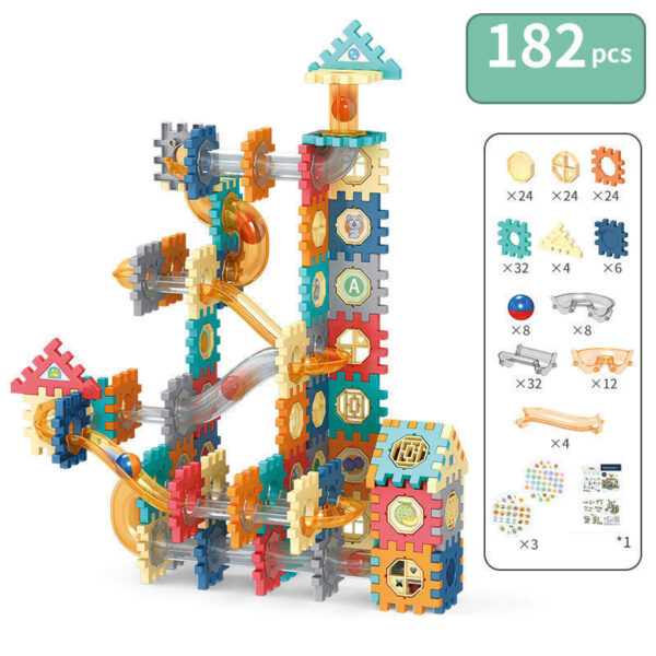 Children's Pinball Track Building Blocks Puzzle Toys - Image 7