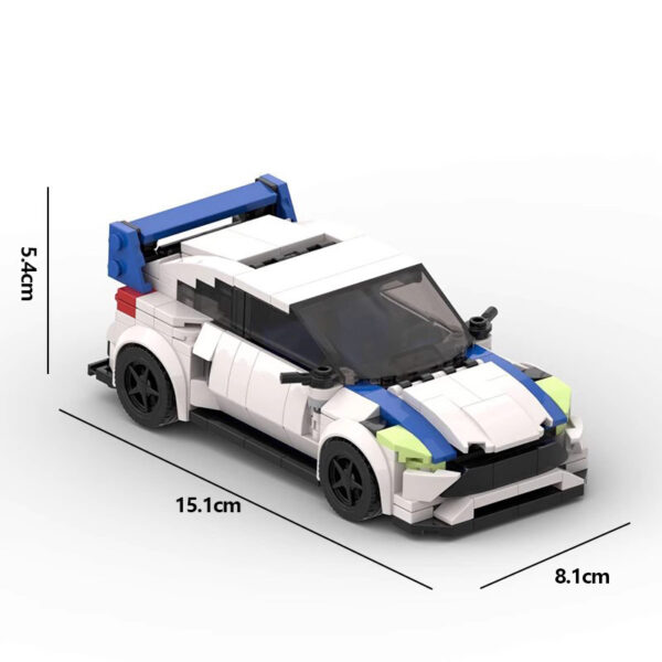 Creative Speed Series 8 Grid Car Ford Fiesta Sports Car Model - Image 7