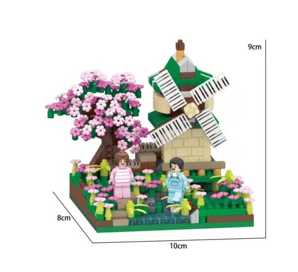 Micro-granular Building Blocks Diy Scenic Building Toys - Image 6