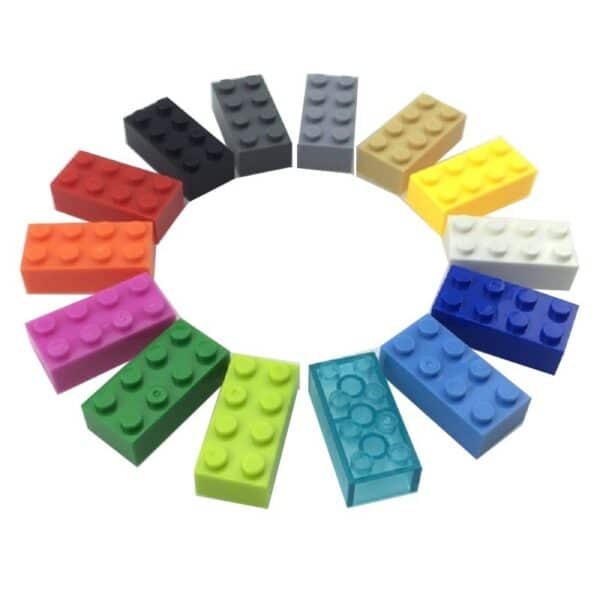Children's Plastic Building Blocks Small Particles Loose Parts Toys - Image 2