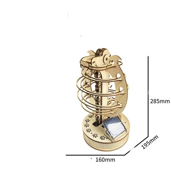 Physical Principle Of Wooden Mechanical Track Ball - Image 4