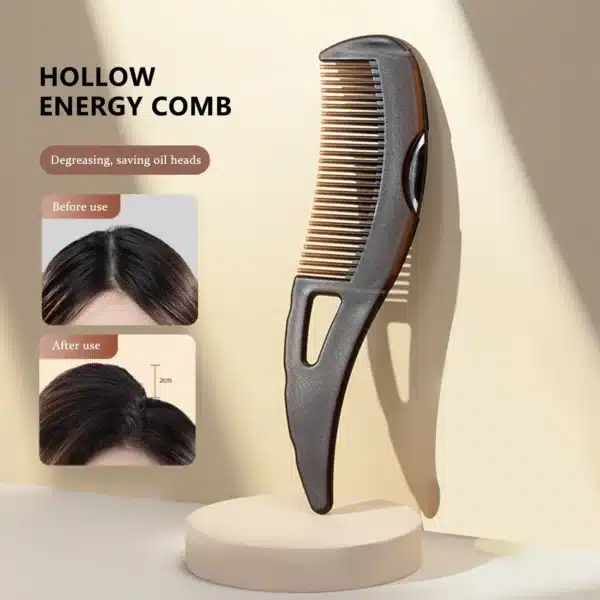 Dandruff Removal Scalp Hair Combs Hair Dressing Comb Self-Cleaning Anti-Static Massage brushes Hair Salon styling tools 2