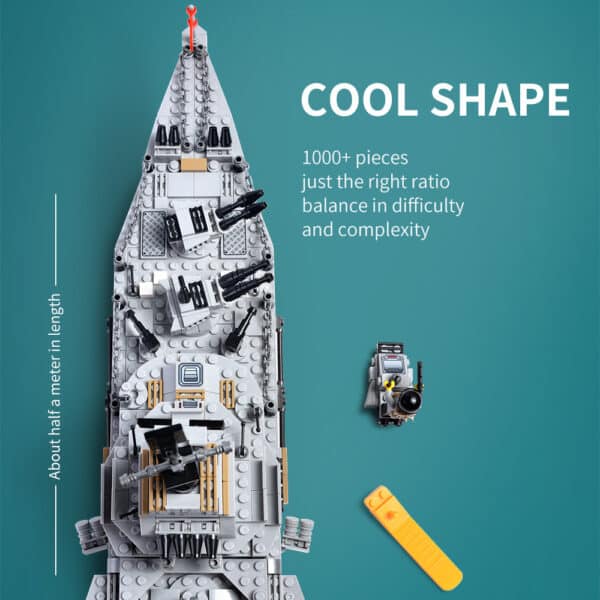 8-in-1 military battleship boy gift puzzle children toys - Image 3