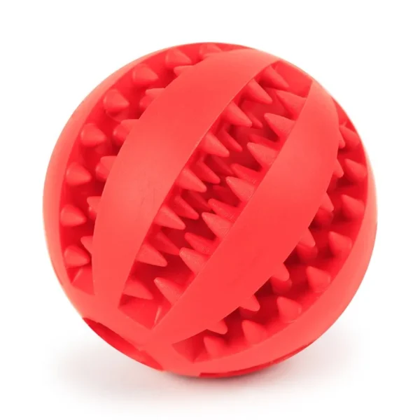 Pet Bite resistant Rubber Watermelon Tooth Ball Dog Toy Elastic Hot Sale Dog Food Spill Ball PetDogsBalls Food leaker 2