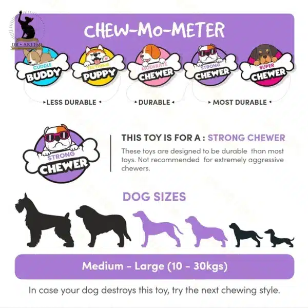 Plush Velvet Toy for Dogs Squeaky Toy Bite Resistant Chewable Toy Molar Teeth Cleaning Dog, Pet, Small, Medium Big Dogs 3