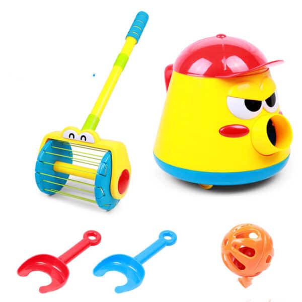 Toy gun pot launcher vacuum cleaner combination set - Image 3