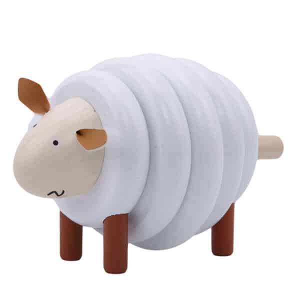 Wooden Lamb Assembling Game Creative Gift Toy - Image 2