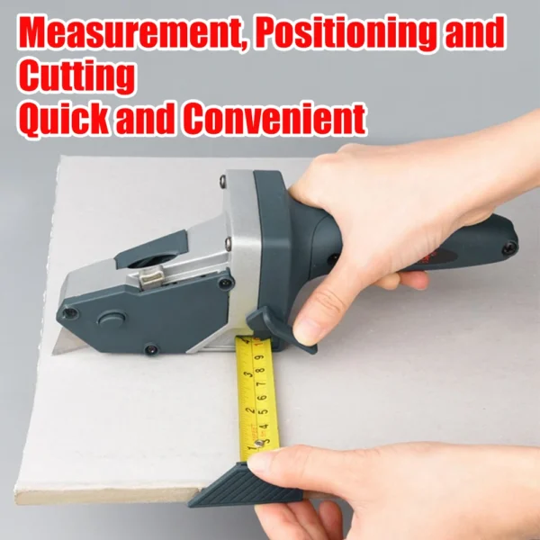 Gypsum Board Cutter Drywall Cutting Woodworking Cardboard Scriber Plasterboard Edger Carpentry Tool With 5M Tape Measure 5
