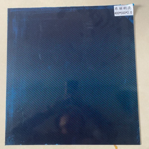 0.5-5MM 400X500 MM 3K Plain Matte Glossy Carbon Plate Panel Sheets High Composite Hardness Material Anti-UV Carbon Fiber Board 3