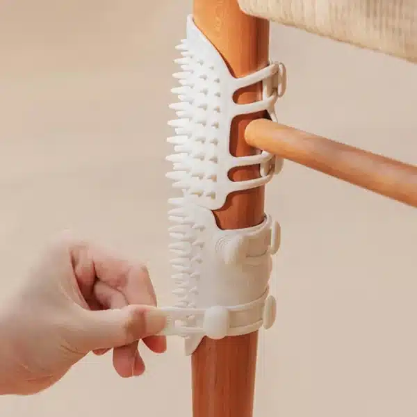 Pet Cat Hair Removal Massage Comb Cats Scratching Rubbing Brush kitten Grooming Self Cleaning Wall Corner Cat Scratcher Combs 3