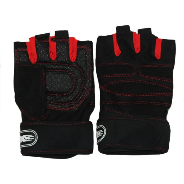 Fitness Half Finger Gloves Men And Women Wrist Guard Sports Dumbbell Riding Non Slip Horizontal Bar Exercise Training 3